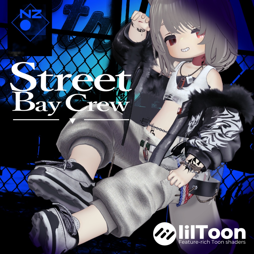 【まめふれんず対応衣装】Street Bay Crew⚓