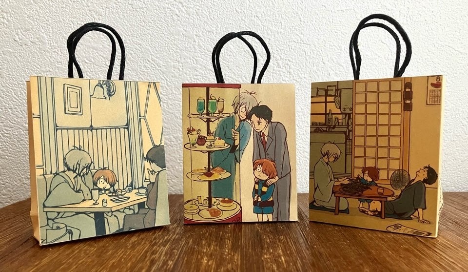 豆バッグA　鬼太郎＋水木＋鬼太郎の父