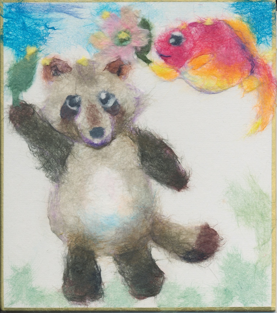 金魚さんはお花で化けます