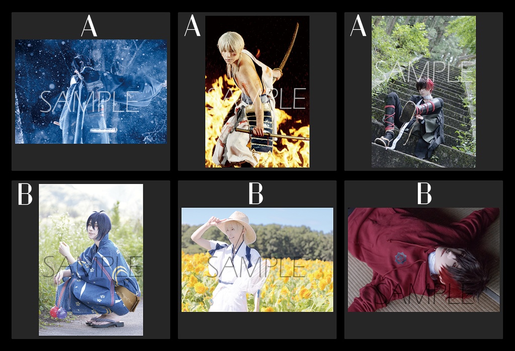 【新作】刀剣乱舞/ポストカード(単品)