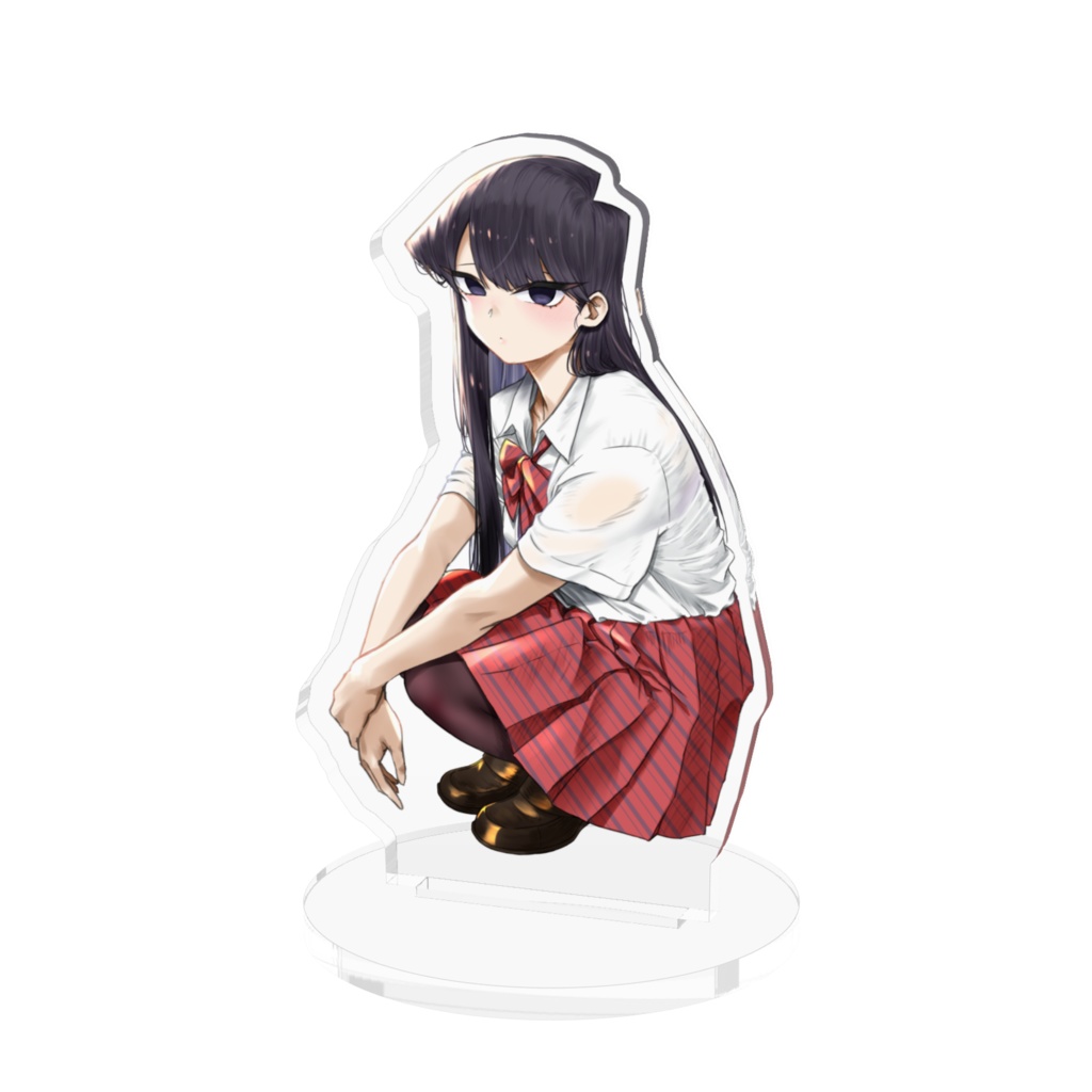 古見さんのアクリルフィギュアです。