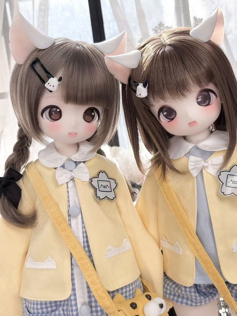 「小羊商店」ネコミミ　猫耳　MDD・DD・BJD・1/4・1/6