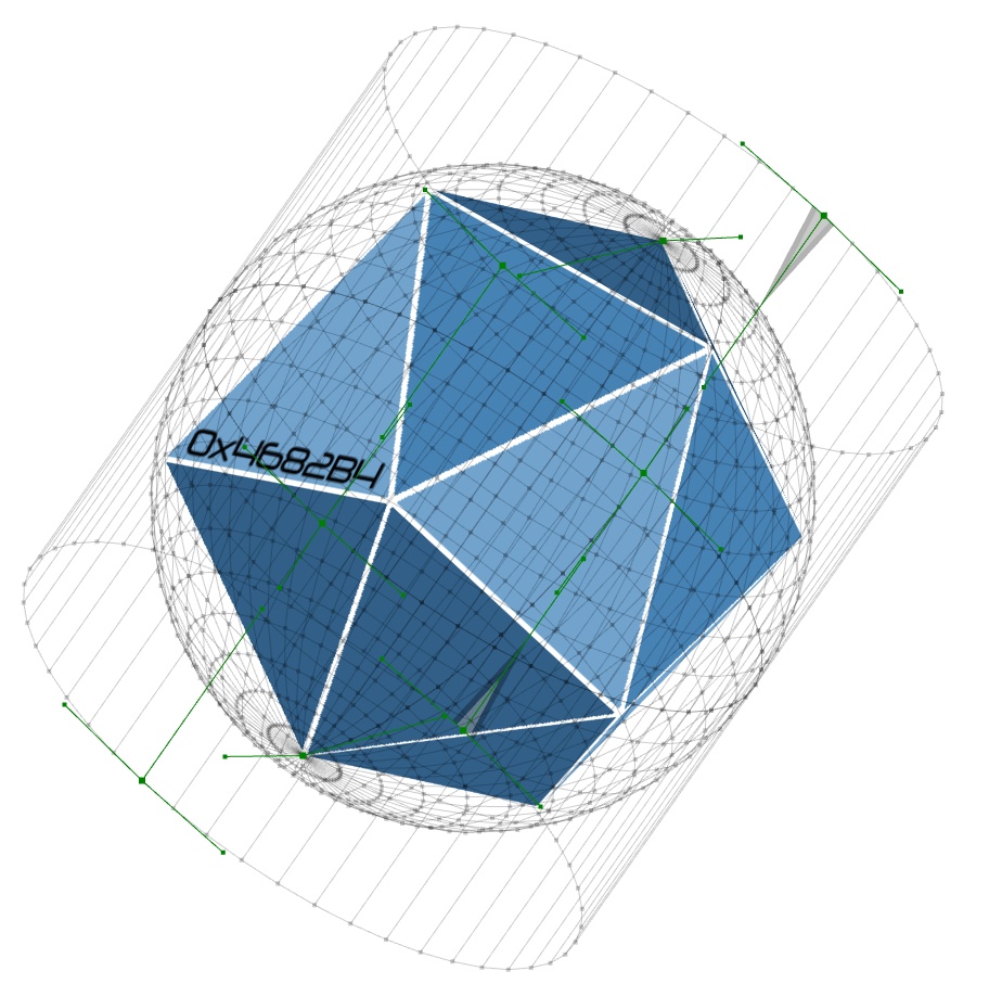 【Live2D Example】3D sphere, dodecahedron, icosahedron, cylinder